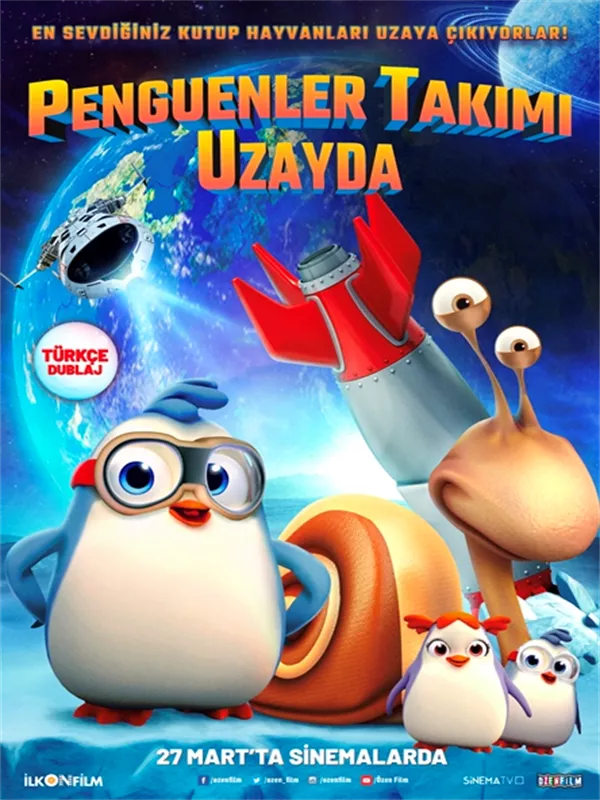 Penguenler Takımı Uzayda