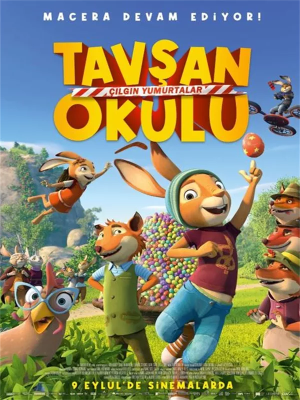 Tavşan Okulu: Çılgın Yumurtalar